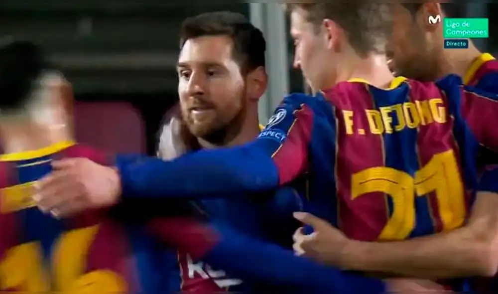 Lionel Messi marcó su cuarto gol en esta competición. Foto: captura/Liga Movistar Lionel Messi marcó su cuarto gol en esta competición. Foto: captura/Liga Movistar