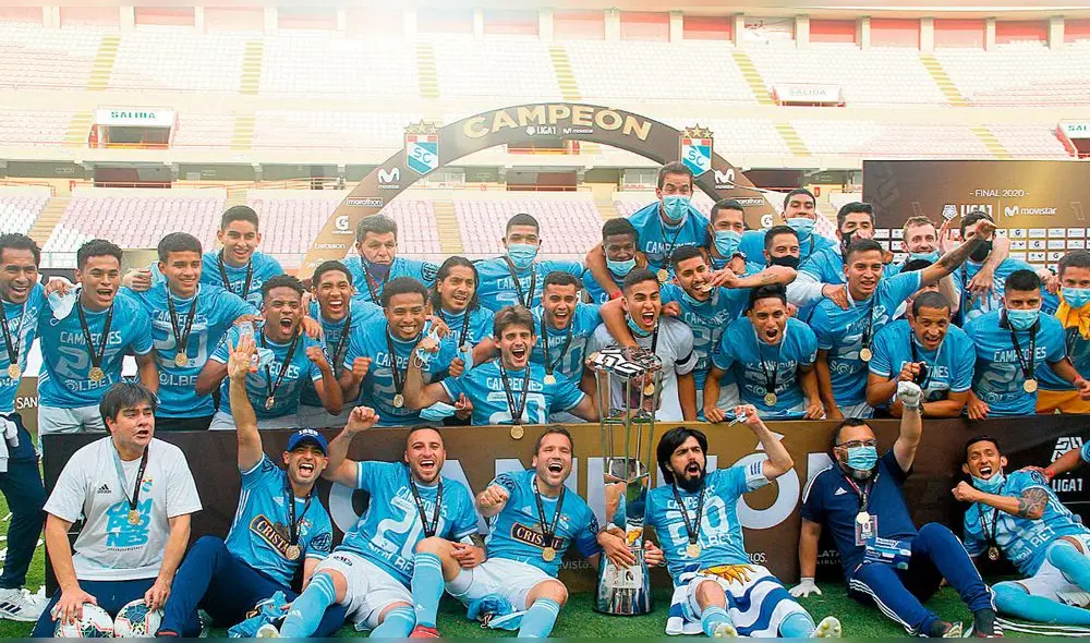 Sporting Cristal alcanzó el título 20 tras vencer a Universitario. Foto: Liga 1