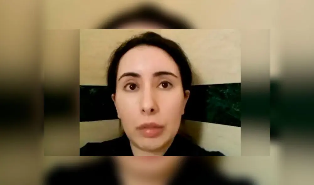 En el 2002, Latifa publicó un video en Youtube en el que decía que quería escapar de su país. Foto: captura de pantalla de los video.