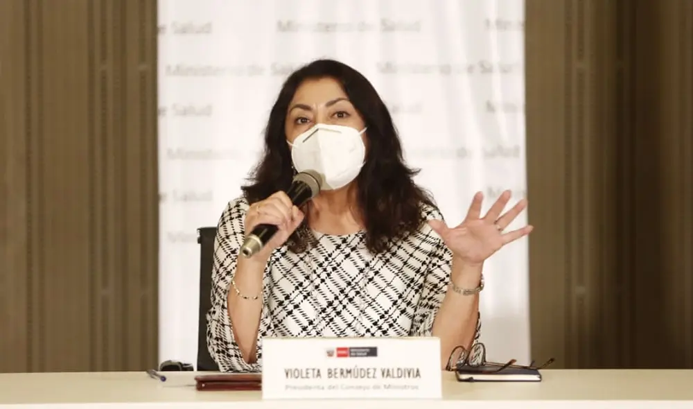 Violeta Bermúdez aseguró que buscarán conocer la verdad del lote de dosis extra de Sinopharm. Foto: Antonio Melgarejo/La República Violeta Bermúdez aseguró que buscarán conocer la verdad del lote de dosis extra de Sinopharm. Foto: Antonio Melgarejo/La República