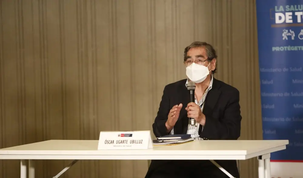 Óscar Ugarte asumió el cargo de ministro de Salud el último 14 de febrero. Foto: Antonio Melgarejo/La República Óscar Ugarte asumió el cargo de ministro de Salud el último 14 de febrero. Foto: Antonio Melgarejo/La República