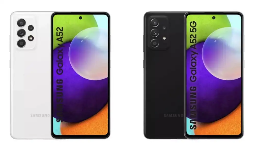 El Samsung Galaxy A52 tendrá una pantalla Super AMOLED de 6,5 pulgadas con resolución Full HD+. Foto: WinFuture