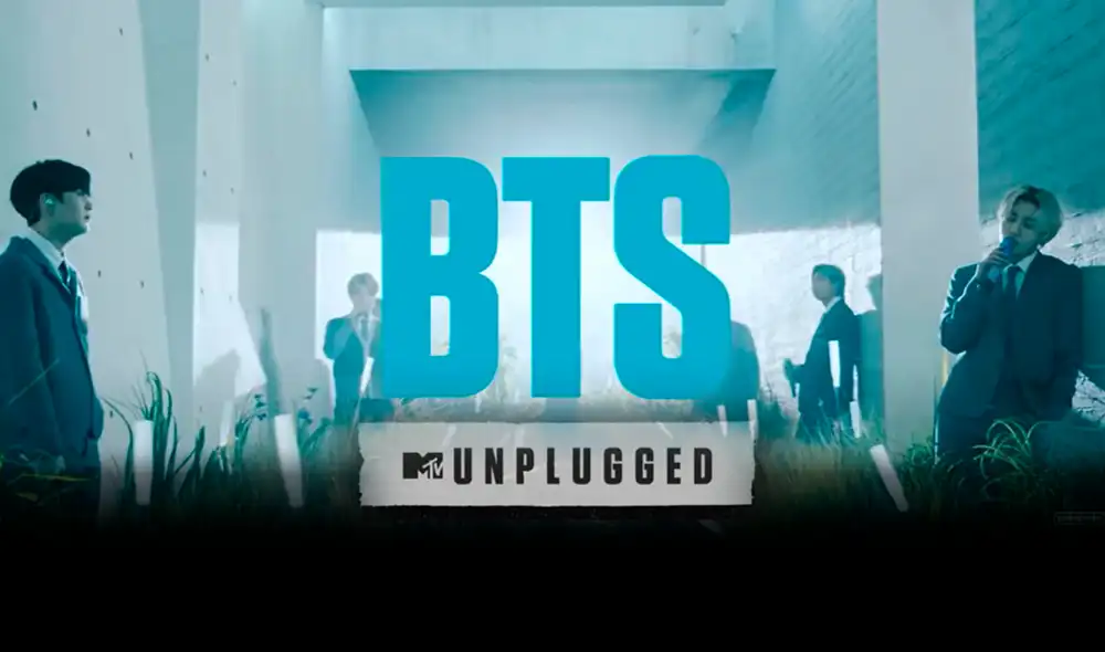 Mira más detalles de la performance de BTS en MTV Unplugged. Foto: MTV