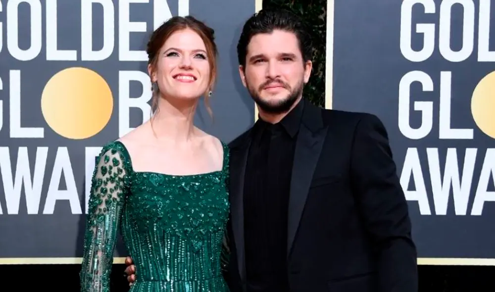 Kit Harington y Rose Leslie se casaron en 2018. Foto: AFP