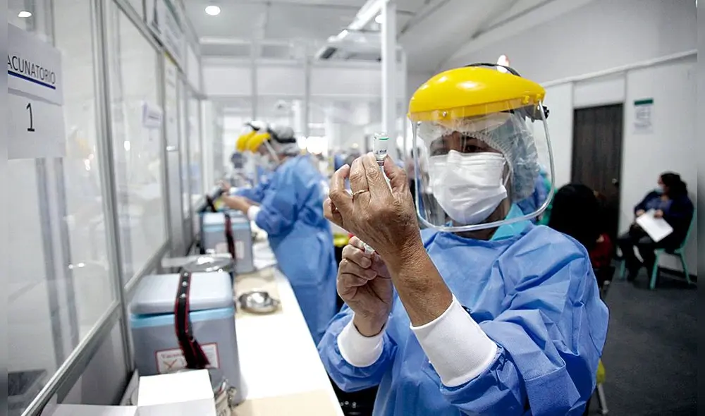 Vacunación. Avances en inmunización de personal de salud. Vacunación. Avances en inmunización de personal de salud.