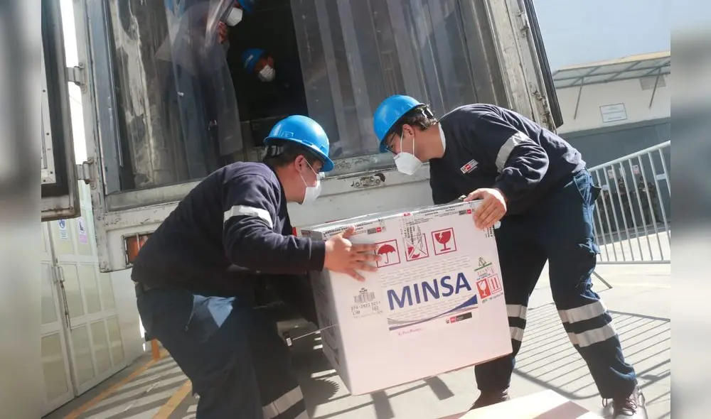 El Ejecutivo estimaba —antes de que se develará el denominado Vacunagate— que el lunes 14 empezaría la repartición. Foto: Minsa