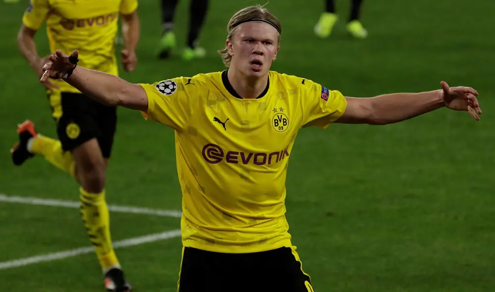 Erling Haaland, con 8 goles, es el artillero de esta Champions League. Foto: EFE Erling Haaland, con 8 goles, es el artillero de esta Champions League. Foto: EFE