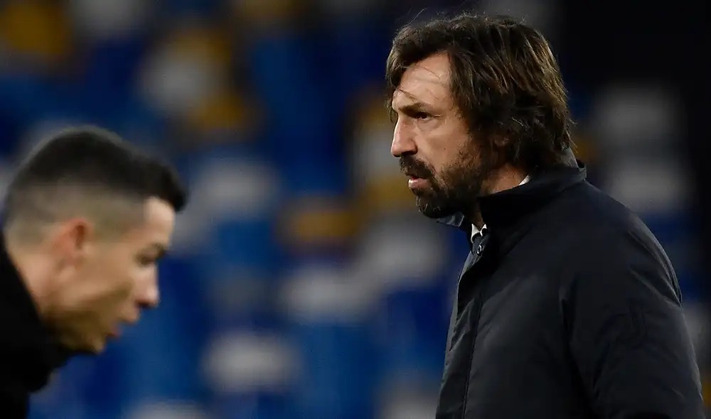 Andrea Pirlo se pronunció sobre la derrota de la Juventus ante Porto. Foto: AFP Andrea Pirlo se pronunció sobre la derrota de la Juventus ante Porto. Foto: AFP