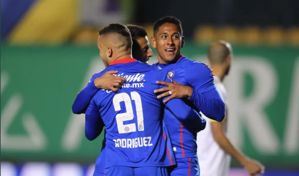 Barron marcó el primero para Cruz Azul. Foto: Cruz Azul Barron marcó el primero para Cruz Azul. Foto: Cruz Azul