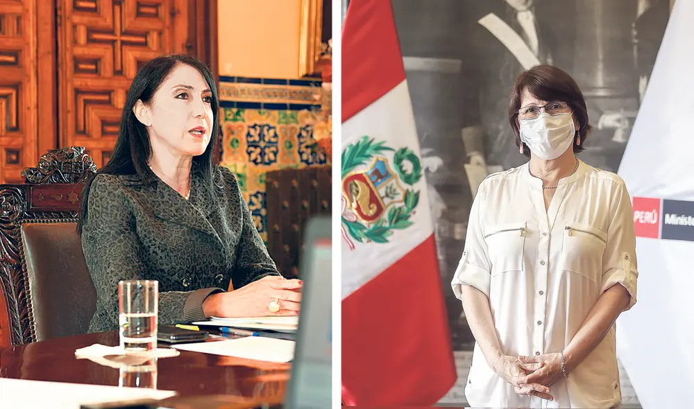 Izquierda: clave. Antes de asumir como canciller, Elizabeth Astete participó en las negociaciones con China. Derecha: decepción. En dos momentos Mazzetti se relacionó con el proceso de contratación de Sinopharm. Foto: composición/La República