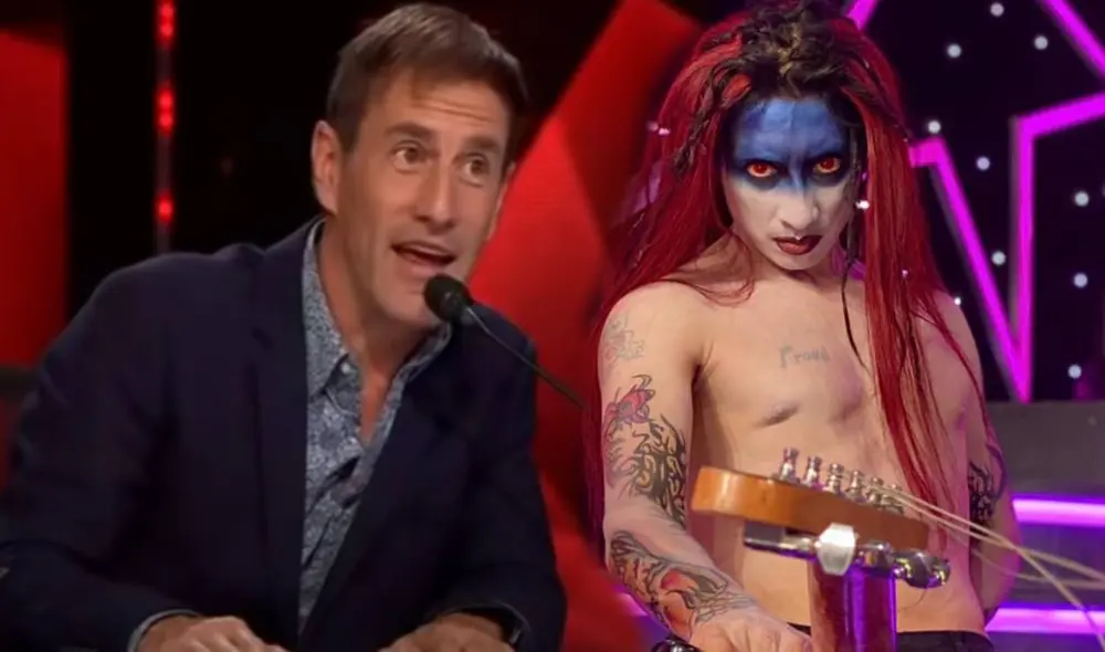 Mauri Stern impresionado con el show de 'Marilyn Manson'. Foto: captura Latina, Rayo en la botella/Facebook Mauri Stern impresionado con el show de 'Marilyn Manson'. Foto: captura Latina, Rayo en la botella/Facebook