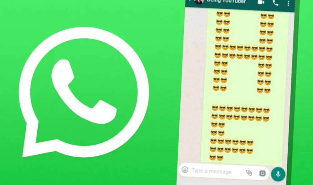 Dale un toque de personalidad a tus mensajes y sácale una sonrisa a tus amigos con este truco para enviar frases hechas con emojis en WhatsApp. Foto: WhatsApp/YouTube: Technical World