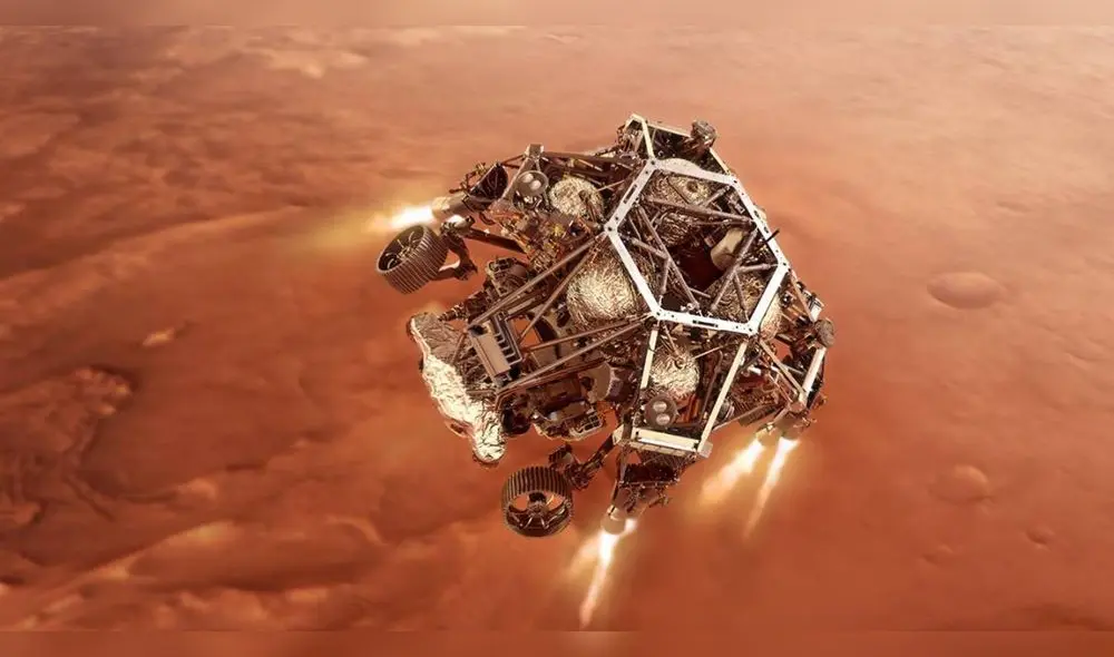 El rover Perseverance se podrá ver desde el canal de Youtube de la NASA en español. Foto: NASA