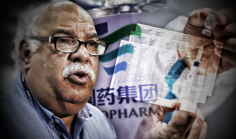 Luis Suárez Ognio reconoció que se vacunó a 11 funcionarios que estaban a su cargo en el Viceministerio de Salud Pública. Foto: Composición-LR