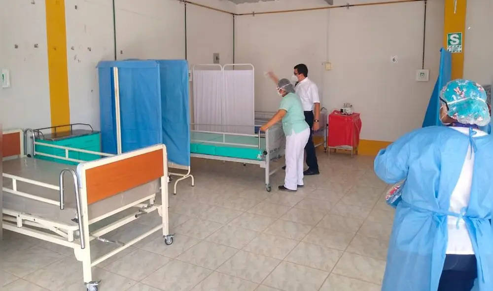 Camas donadas mejorarán la atención de los pacientes de Olmos. Foto: difusión/Fernando Mayanga