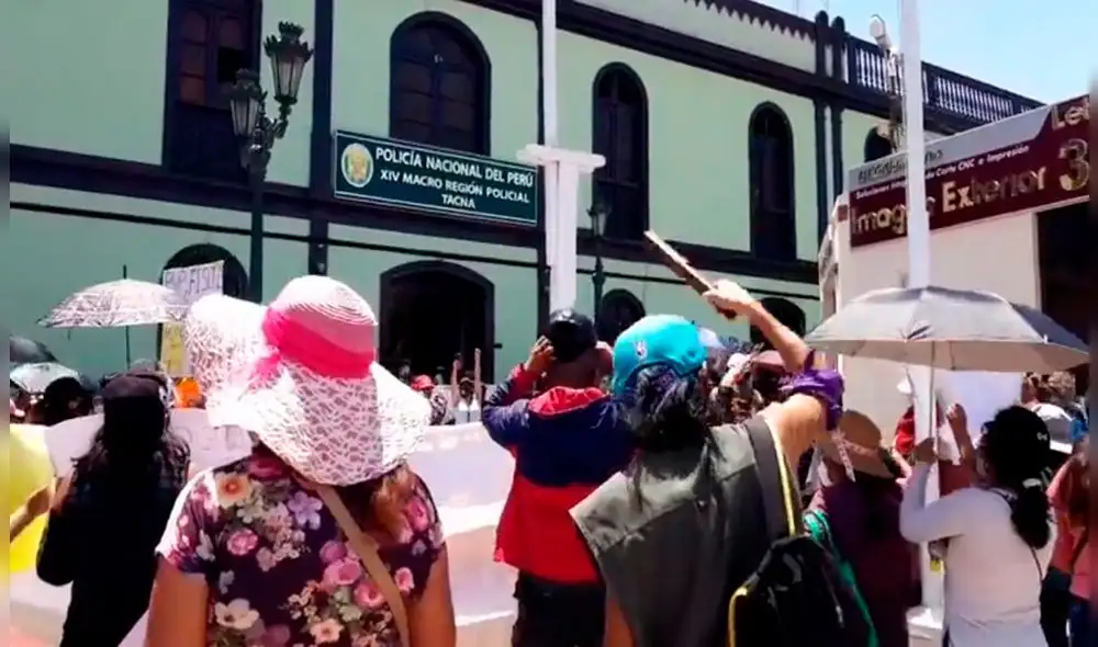 Asesinatos de Judith Machaca y adolescente causaron indignación en Tacna. Foto: captura video/La República Asesinatos de Judith Machaca y adolescente causaron indignación en Tacna. Foto: captura video/La República