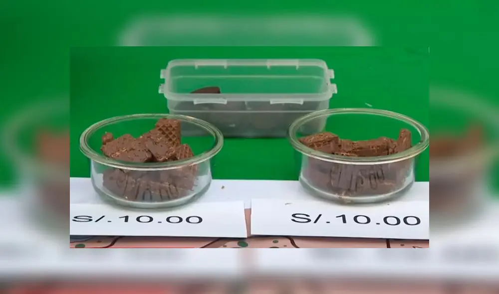 Productos estaban preparados a base de marihuana por lo general. Foto: captura América TV