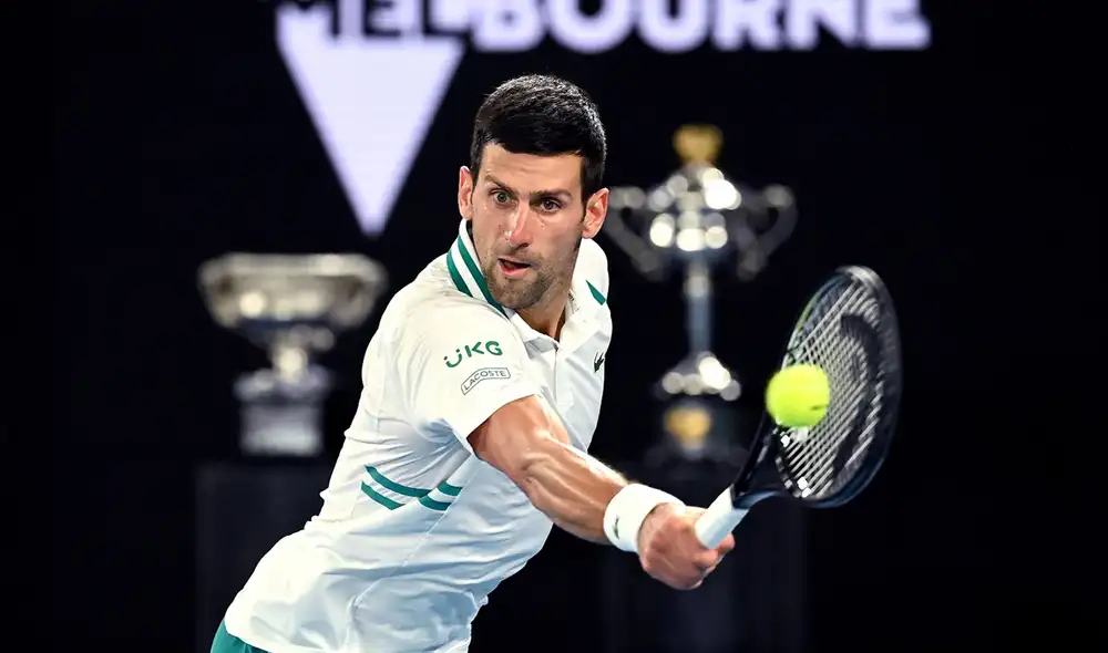 Djokovic es el máximo ganador del Abierto de Australia. Foto: EFE