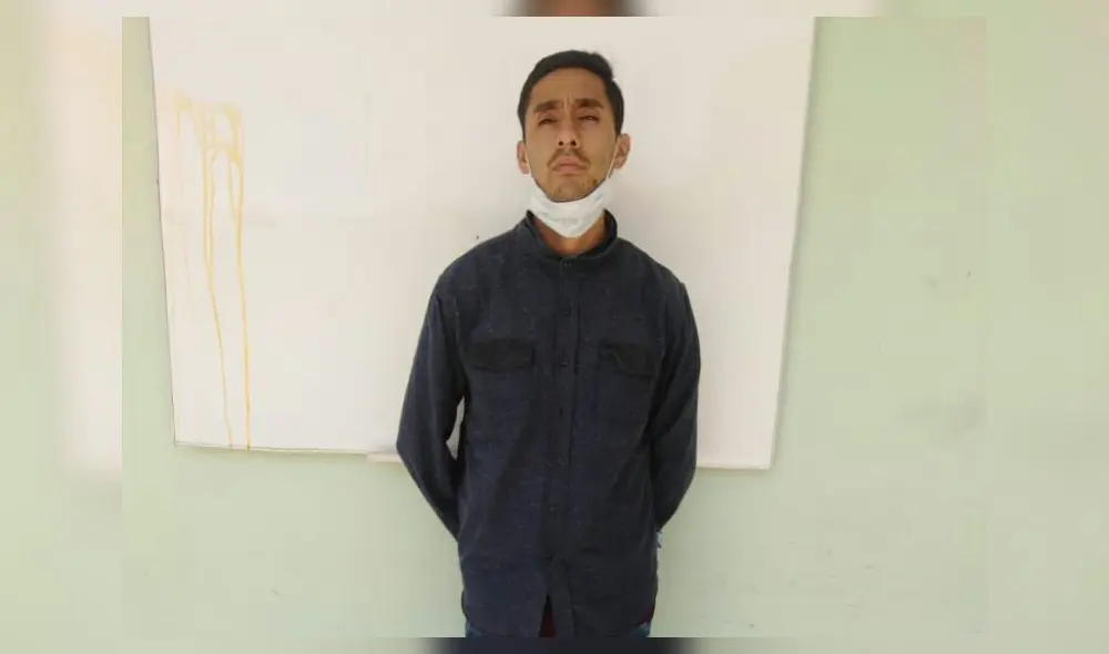 Sujeto trató de engañar a trabajadores para apoderarse de paquetes ajenos. Foto: PNP