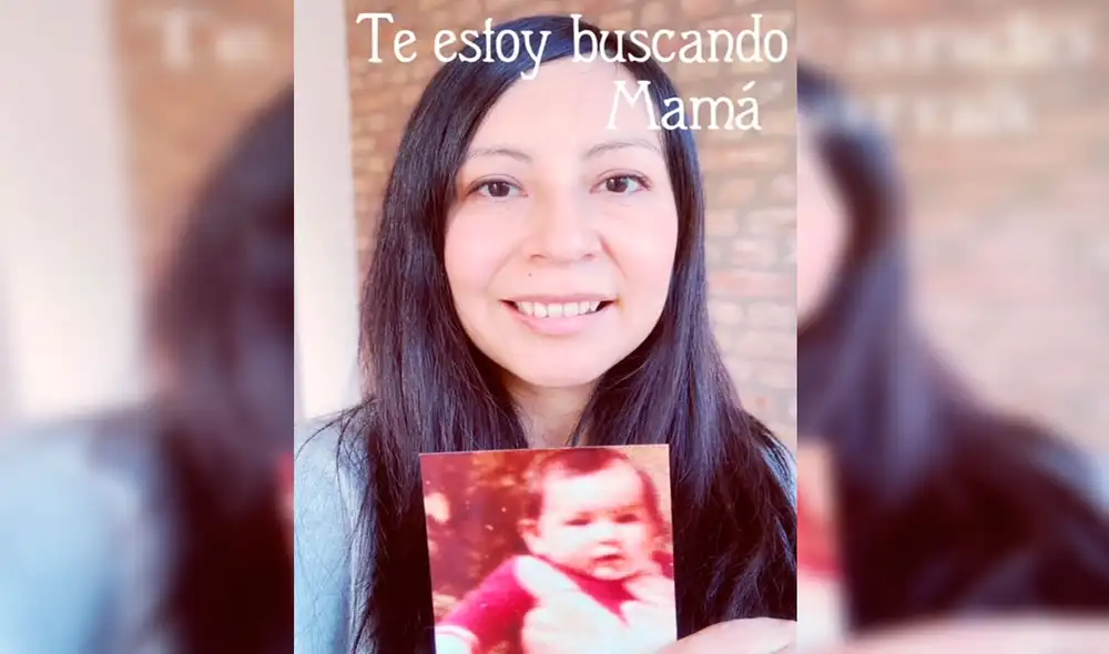 Joven está en la búsqueda de su verdadera madre. Foto: difusión