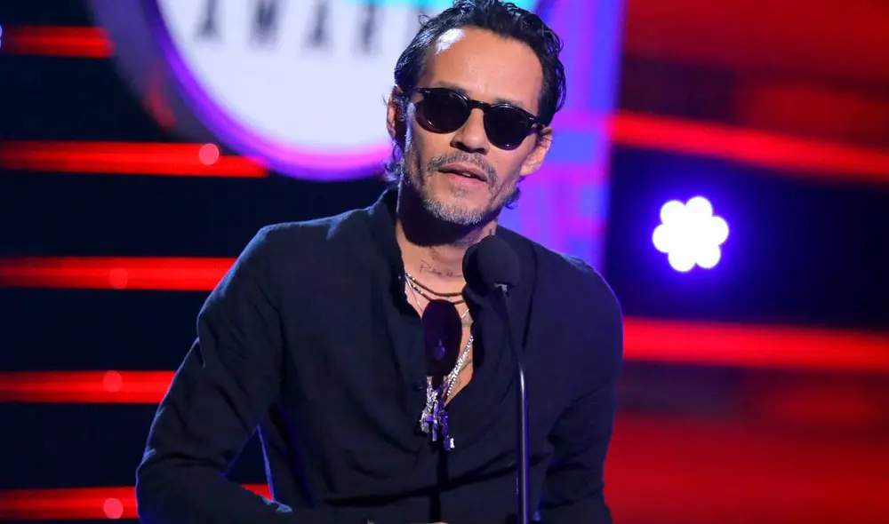 Marc Anthony agradeció a su colega por haberlo acompañado musicalmente durante gran parte de su vida. Foto: AFP