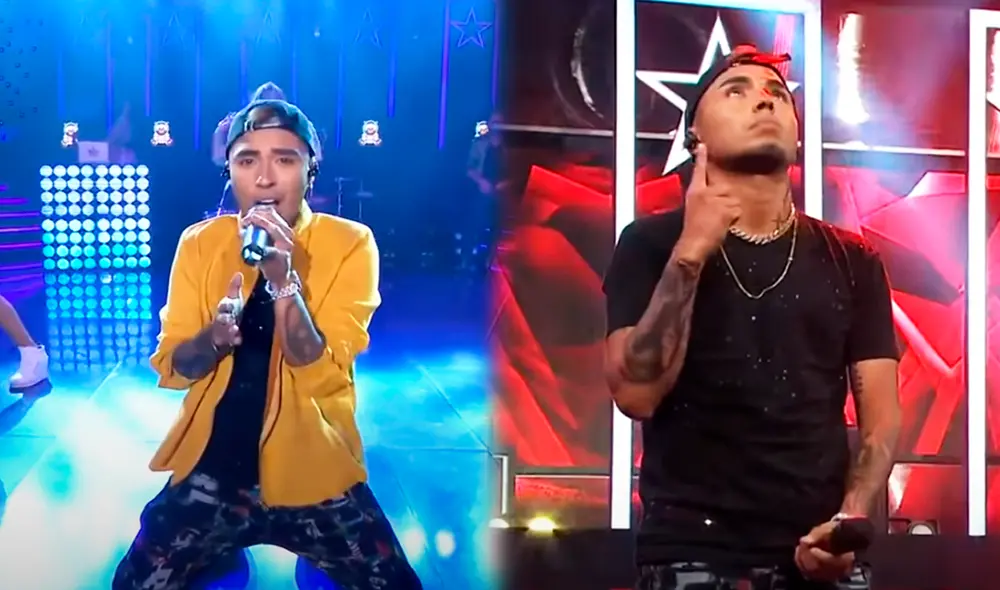 Ambos imitadores compitieron por la silla vacante. Foto: capturas de Latina Ambos imitadores compitieron por la silla vacante. Foto: capturas de Latina