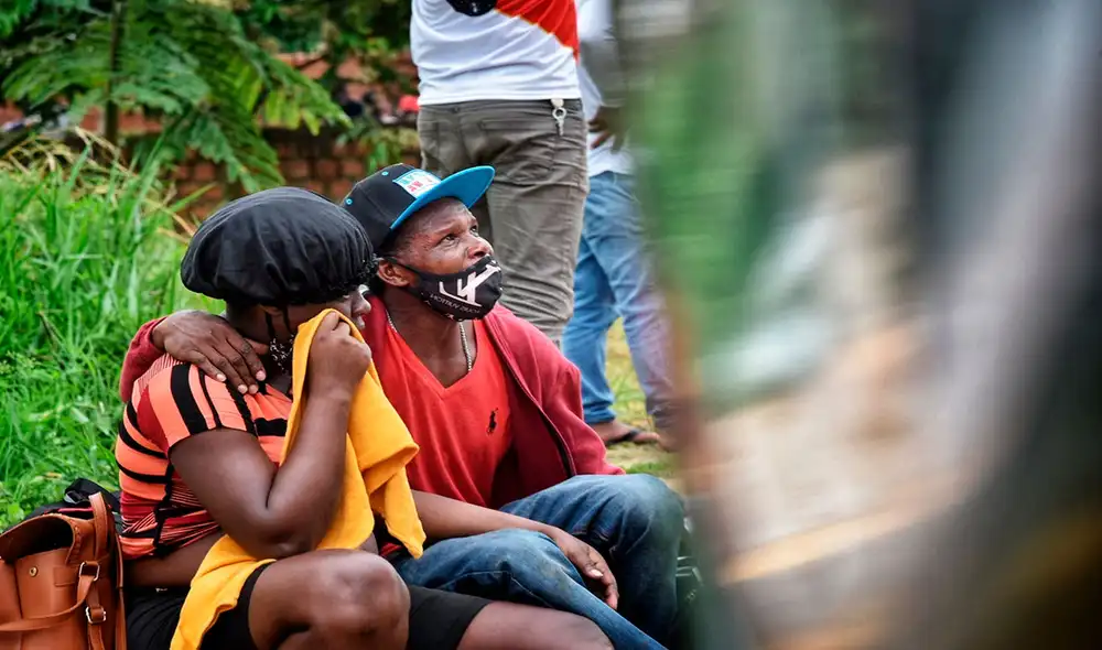 La mayoría de migrantes que intenta entrar al Perú son de nacionalidad haitiana. Foto: EFE