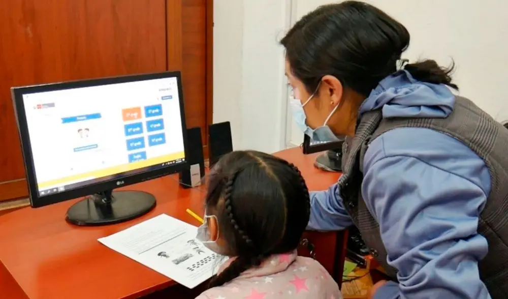 El primer mes del año escolar 2021 tendrá clases virtuales. Foto: difusión