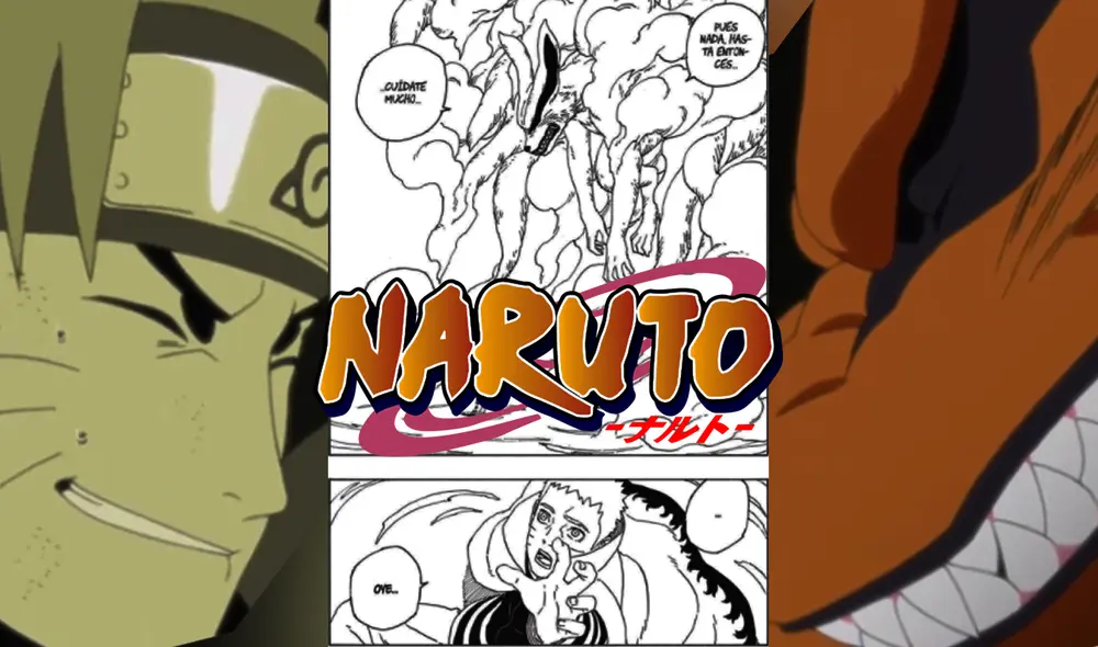 Adiós Kurama. Los mejores momentos de Naturo y el bijuu. Foto: Weekly Shonen Jump