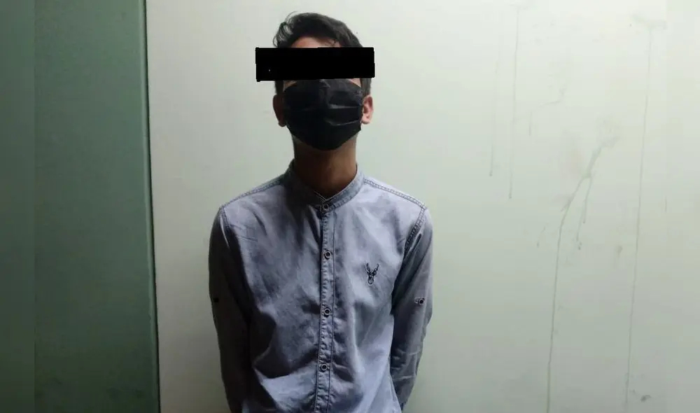 Detenido fue puesto a disposición de comisaría de El Alambre. Foto: PNP