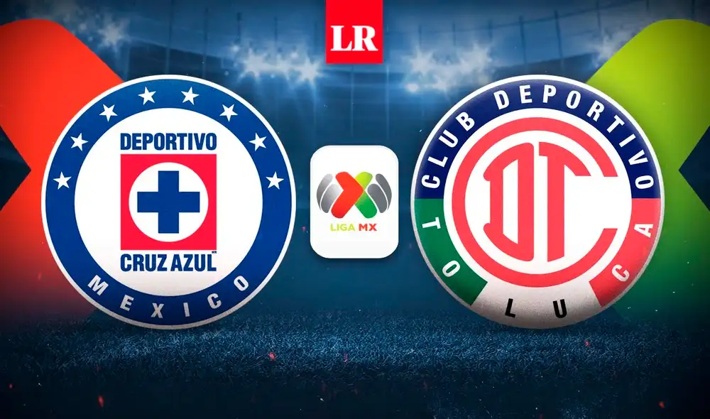 Cruz Azul y Toluca se miden en el Estadio Azteca por la jornada 7 de la Liga MX 2021. Foto: composición de Fabrizio Oviedo / La República