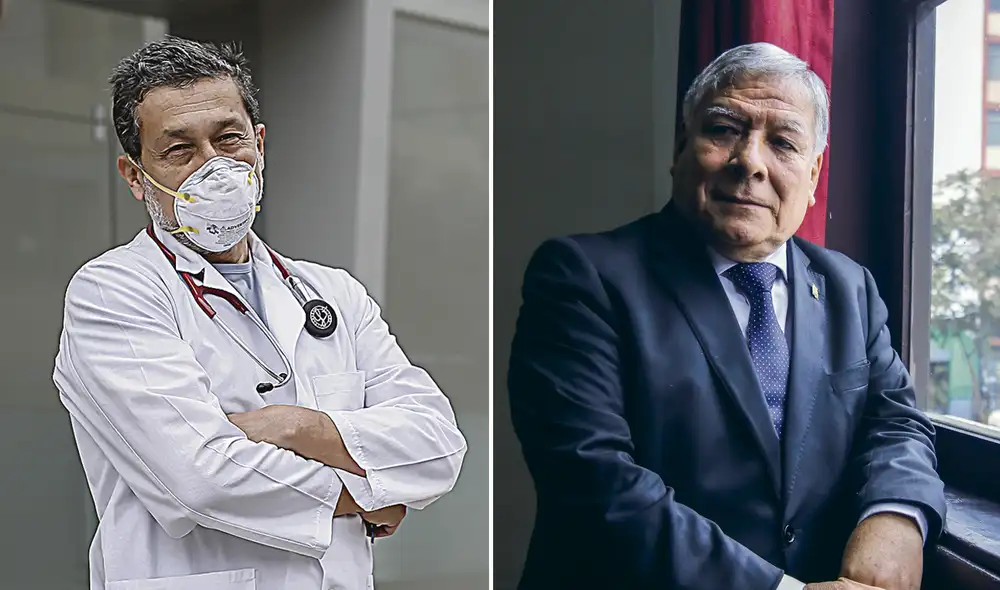 Implicados. Germán Málaga pidió el lote adicional de 2.000 dosis de Sinopharm con las que se vacunó, entre otros, al rector de San Marcos, Orestes Cachay, integrante del Comité Multisectorial, que recomendó el producto chino. Foto: composición La República / Antonio Melgarejo, John Reyes Implicados. Germán Málaga pidió el lote adicional de 2.000 dosis de Sinopharm con las que se vacunó, entre otros, al rector de San Marcos, Orestes Cachay, integrante del Comité Multisectorial, que recomendó el producto chino. Foto: composición La República / Antonio Melgarejo, John Reyes