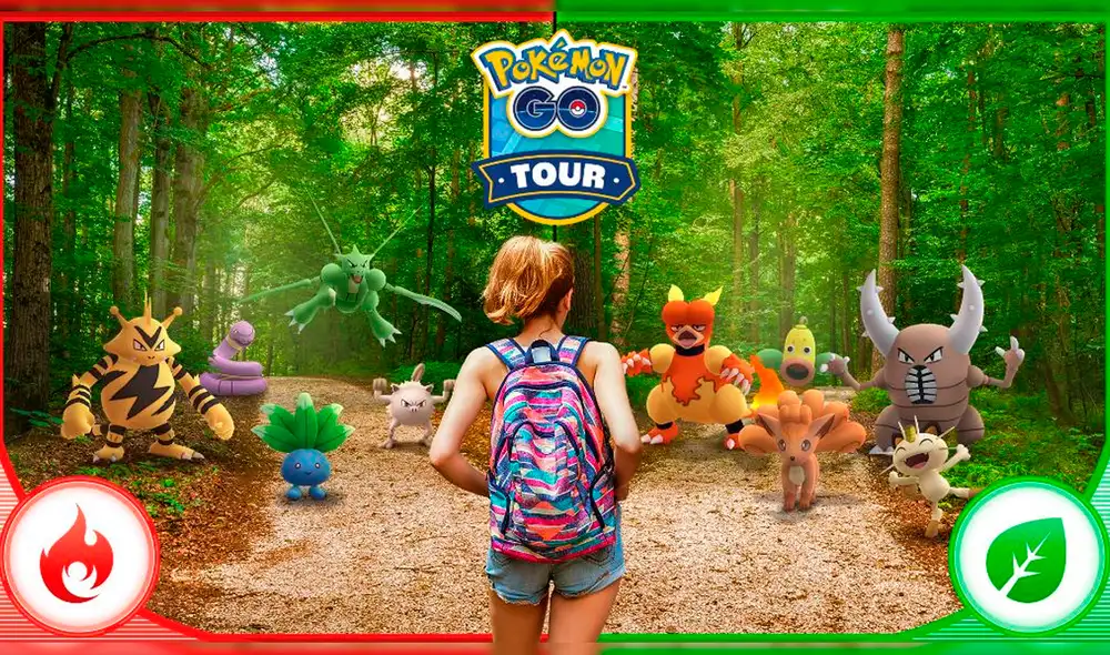 El Tour de Kanto estará activo en Pokémon GO hasta las 9.00 p. m., hora Perú. Foto: Niantic