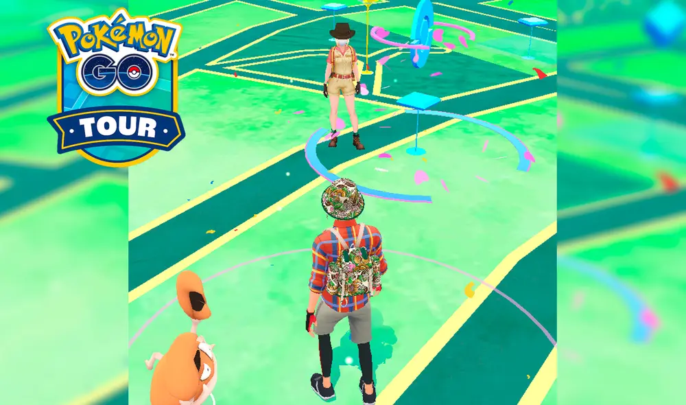 Los rivales del tour de go aparecerán en todas las poképaradas de Pokémon GO durante el evento de Kanto. Foto: composición La República