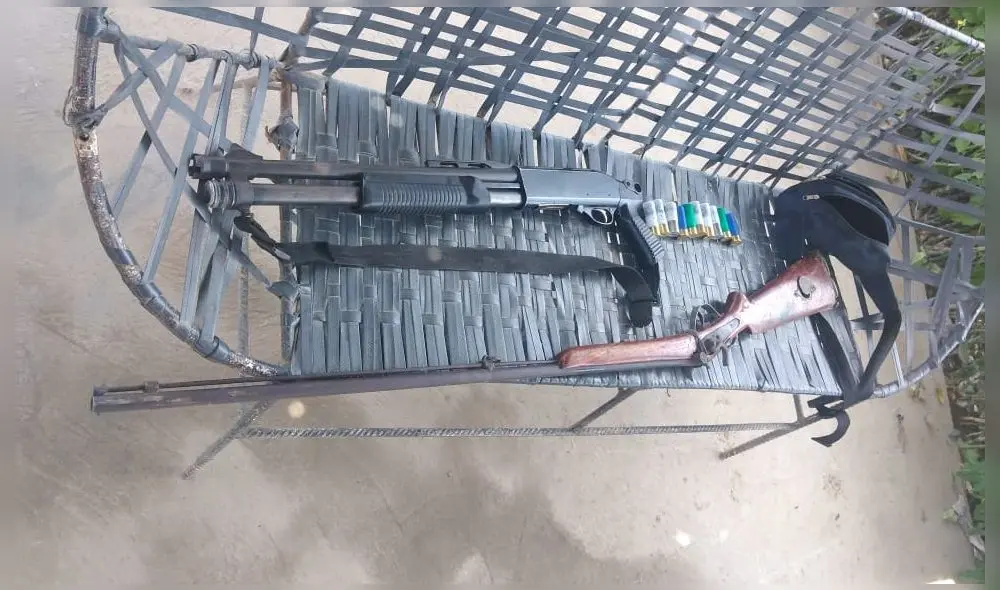 Según la Policía, la regidora alquilaba las armas a delincuentes. Foto: PNP Según la Policía, la regidora alquilaba las armas a delincuentes. Foto: PNP