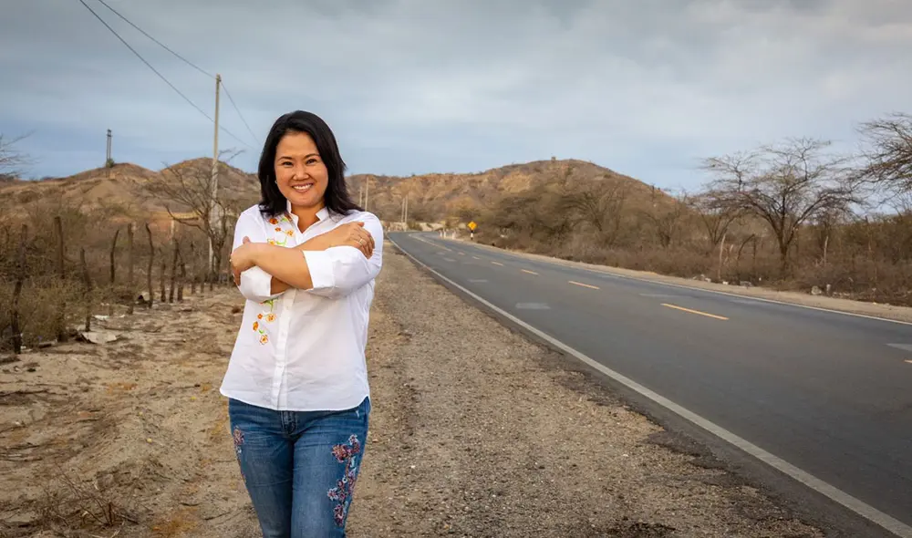 Fujimori postula a la presidencia de la República con Fuerza Popular. Foto: Twitter de Keiko Fujimori
