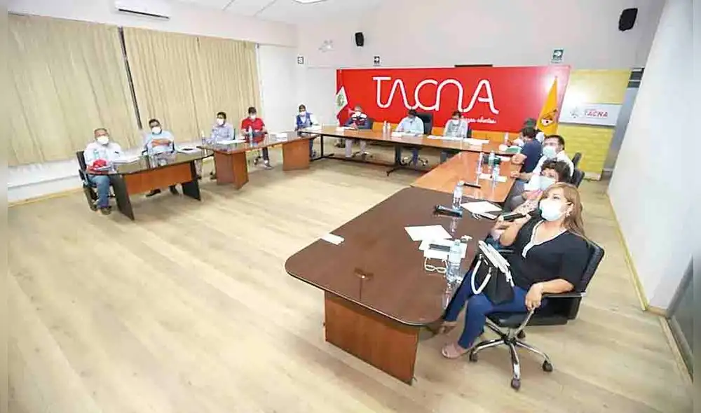 Reunión fue vía online el pasado viernes.