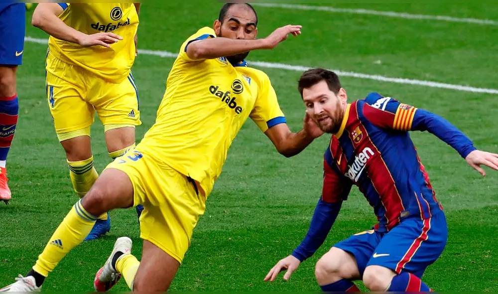 FC Barcelona empató a uno con Cádiz en el Camp Nou. Foto: EFE FC Barcelona empató a uno con Cádiz en el Camp Nou. Foto: EFE