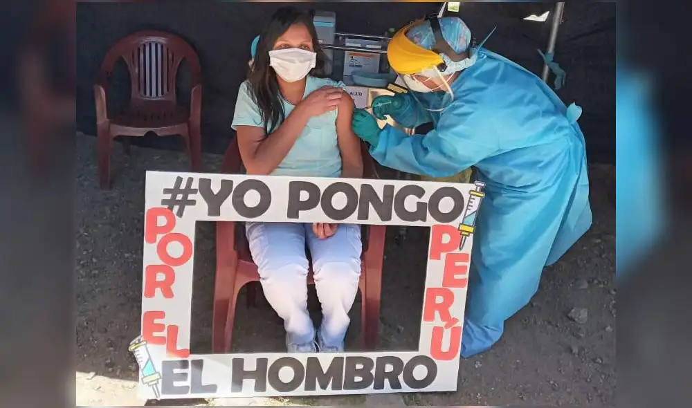 Personal de salud que atiende casos COVID-19 continúa siendo inmunizado. Foto: GRLL Personal de salud que atiende casos COVID-19 continúa siendo inmunizado. Foto: GRLL