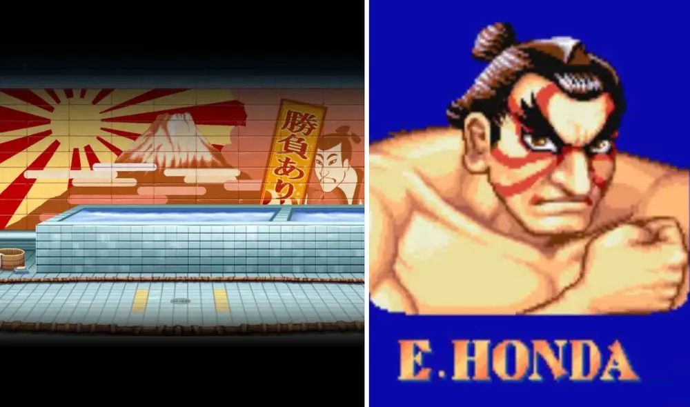 Tras 30 años, el escenario de E. Honda ha sufrido un drástico cambio respecto a su clásica versión que debutó en 1991. Foto: Capcom