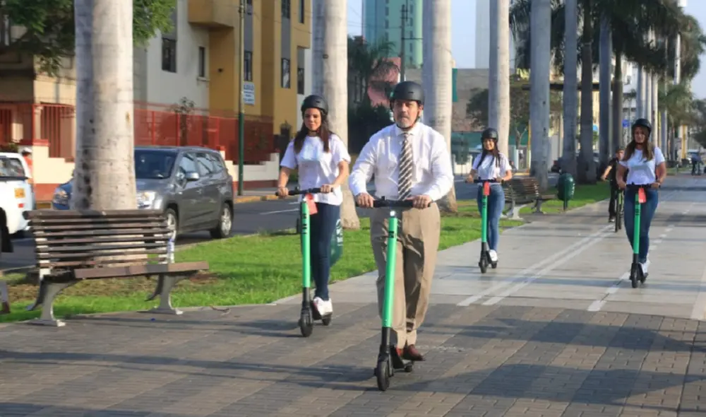 Conductores de VMP no pueden transitar por veredas, según proyecto prepublicado por MTC. Foto: difusión