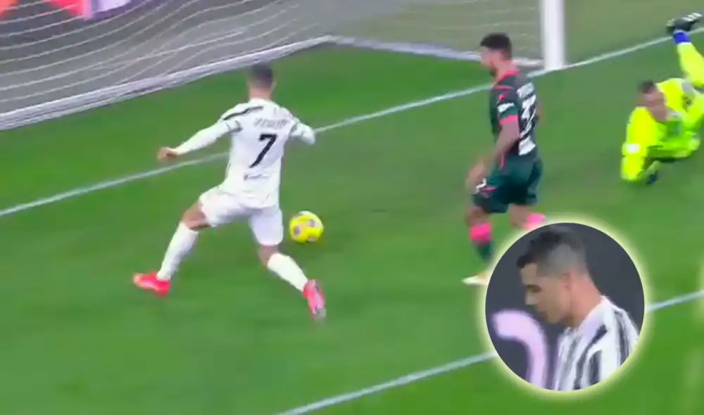 Cristiano Ronaldo anotó un doblete de goles a favor de la Juventus contra Crotone por la Serie A. Foto: composición La República Cristiano Ronaldo anotó un doblete de goles a favor de la Juventus contra Crotone por la Serie A. Foto: composición La República