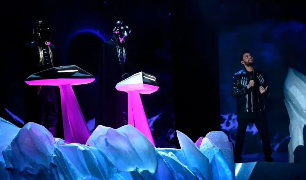 Daft Punk colaboró con The Weeknd en el álbum Starboy. Foto: AFP Daft Punk colaboró con The Weeknd en el álbum Starboy. Foto: AFP