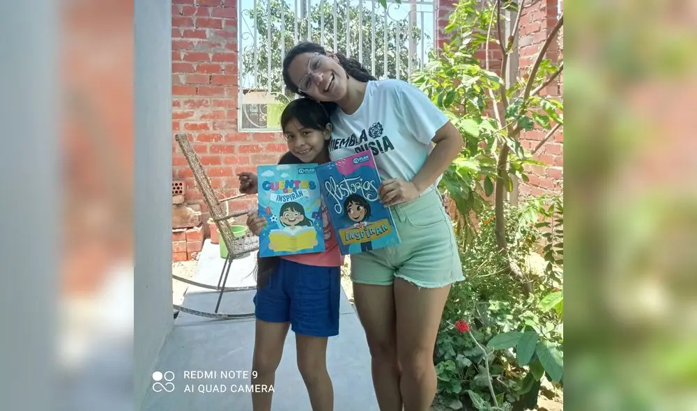 Niñas se inspiran en cuentos para lograr sus objetivos. Foto: Plan Internacional