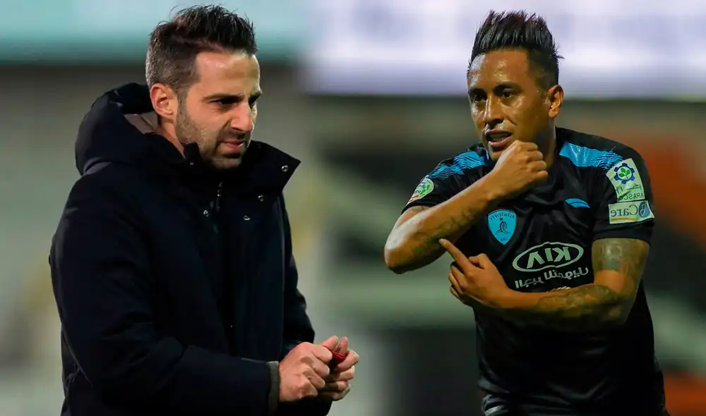 Christian Cueva llegó esta temporada al Al Fateh de la liga árabe. Foto: AFP/composición La República Christian Cueva llegó esta temporada al Al Fateh de la liga árabe. Foto: AFP/composición La República