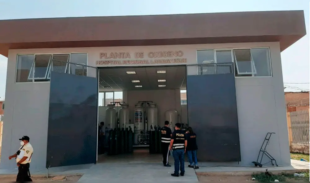 La Fiscalía Anticorrupción inspeccionó el funcionamiento de la planta de oxígeno. Foto: Ministerio Público La Fiscalía Anticorrupción inspeccionó el funcionamiento de la planta de oxígeno. Foto: Ministerio Público