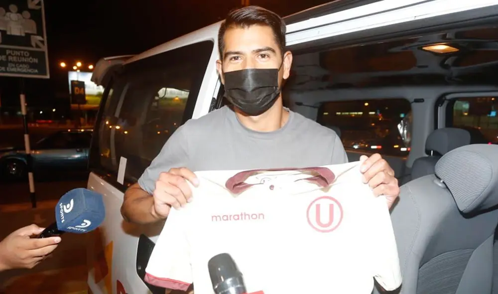 El atacante argentino llegó al Perú para sumarse a las arcas de Universitario de Deportes. Foto: Marco Cotrina/La República