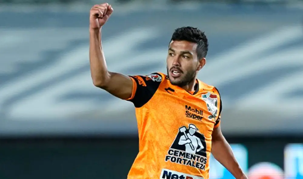 Gustavo Cabral de Pachuca fue el encargado de igualar el marcador en el tiempo complementario. Foto: Twitter @LigaBBVAMX