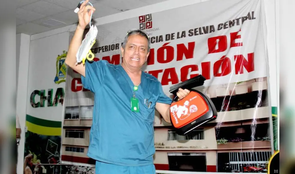 Contracorriente. Elera dice que no entiende a quienes se oponen a usar el fármaco. Foto: difusión