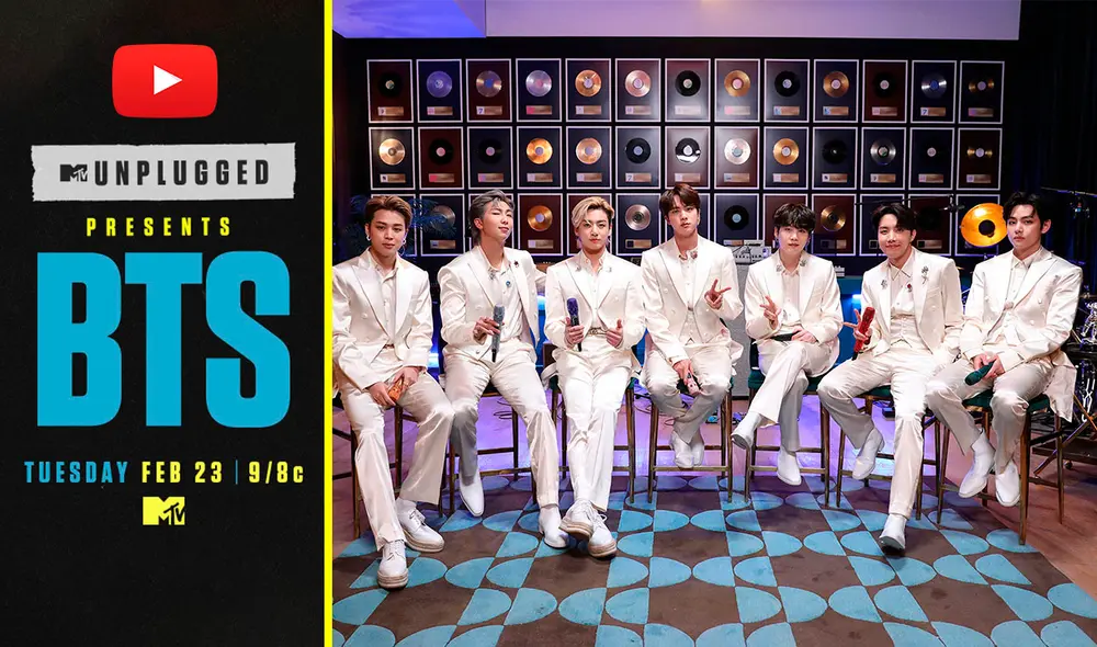 BTS prepara nuevos arreglos para sus canciones en MTV Unplugged. Foto: composición LR/MTV/BigHit